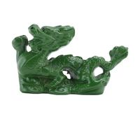Fnfhsa Mini Statua in Legno del Drago Cinese Statua del Drago Cinese per Lo Zodiaco Verde