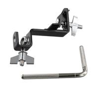 Fnfhsa Morbido per Campanaccio per Grancassa Accessori per Supporto per Campanaccio Staffa di Montaggio A Percussione per Strumento per Batterista con A L