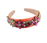 Fnfmrfmr Fascia per capelli da donna con strass colorati, accessori per capelli da donna, per feste e viaggi, 3