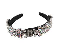 Fnfmrfmr Fascia per capelli da donna con strass colorati, accessori per capelli da donna, per feste e viaggi, 12