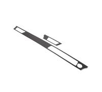 FNGMHF Compatibile con BMW Serie 3 E90 2005-2012 Cornice portastrumenti for Auto in Morbida Fibra di Carbonio Adesivo Decorativo Accessori Interni