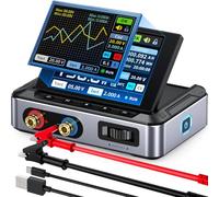 FNIRSI Alimentatore DC DPS-150 variabile, alimentatore CNC DC regolabile 30V 5A con display IPS a 4 cifre, ondulazione di alimentazione <20mV, ingresso PD/QC/DC, alimentatore switching programmabile
