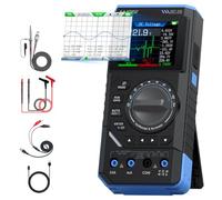 FNIRSI DST-210 10MHz Oscilloscopio 3 in 1, Multimetro Generatore di Segnali | 48MS/s, Multimetro Digitale da 19.999 Conteggi TRMS, Batteria Ricaricabil, Portata Automatica, Automobilistiche & Elettronica