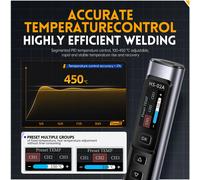 FNIRSI HS02 Saldatore intelligente originale HS-02 Comodo e veloce Banco di lavoro mobile Scatola di immagazzinaggio Set saldatore