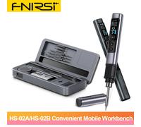 FNIRSI HS02 Saldatore intelligente originale HS-02 Comodo e veloce Banco di lavoro mobile Scatola di immagazzinaggio Set saldatore HS-02ASoldering iron