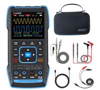 FNIRSI Oscilloscopio palmare aggiornato 2C53T, larghezza di banda 50MHz, generatore DDS multimetro digitale 3IN1, frequenza di campionamento 250MS/s, 20000 conteggi, tensione, corrente, condensatore,