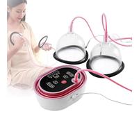 fnotlfue Massaggiatore Elettrico per Il Seno, Dispositivo per L'ingrandimento del Seno con 4 modalità di Massaggio Modellante, Trattamento Anti-cedimento E Rassodante per Il Seno, per Uso Domestico