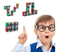 FNS MERCHANDISE Magia Righello Forma Cubo Puzzle Intelligenza IQ