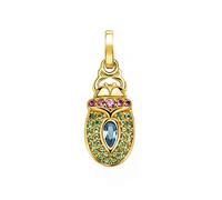 FNSK Ciondolo Da Donna, Ciondolo Scarabeo In Oro Scarabeo Solare Argento Sterling 925 Gioielli Vintage Europa Bijoux Collana Accessori Regalo For Donna Ragazze