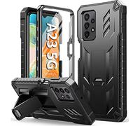 FNTCASE for Samsung Galaxy A23 5G Case: Heavy Duty Rugged Military Grade Shockproof TPU Full Protective Shell with Kickstand Durable A23 4G LTE Phonecase Cell Phone Cover