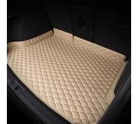 FNUQKREF Tappetino Bagagliaio Auto per Chery JAECOO J7 2023 2024 2025, Pelle Sintetica Impermeabile Anti-Graffio & Antiscivolo Protezione Totale Auto Accessori, Beige