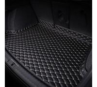 FNUQKREF Tappetino Bagagliaio Auto per Chery JAECOO J7 2023 2024 2025, Pelle Sintetica Impermeabile Anti-Graffio & Antiscivolo Protezione Totale Auto Accessori, Black-Beige