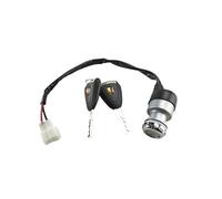 FNWXGMFZ for avviamento Elettrico e a Benzina del Carrello da Golf, Interruttore di accensione Universale for Veicoli elettrici a Quattro Ruote, 2 Linee da 0,97 Pollici(White Plug)