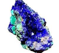 FNYUVNFAF 1pc 300-350g blue copper ore azurite stone crystal ornamental home decoration