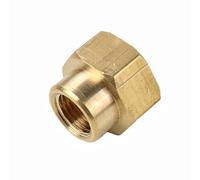 FNYUVNFAF Female Thread 1/8" 1/4" 3/8" 1/2" 3/4" BSP Brass Pipe Fitting Copper Hose Hex Coupling Coupler Fast Connetor,3l4F to 3l4F