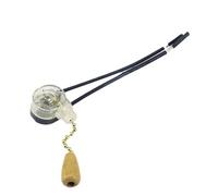 FNYUVNFAF Interruttore for Luce da Parete for Ventilatore da soffitto Lampada da Comodino Interruttore a Catena con Cordino di trazione di Ricambio 3A/2250V 6A/125V