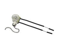 FNYUVNFAF Interruttore for Ventola a 3 velocità ZE-109 Interruttore for Lampada a Catena ON-off Interruttore a Catena con Cavo Set di Strumenti di Ricambio 3A/250V