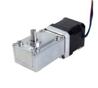 FNYUVNFAF Nema 17 Geared Stepper Electronic Starter with Gear Ratio 40:1 Square Worm Geabox 2.1Nm 1.68A for Computerized Numerical Control Milling Machine