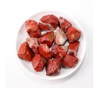 FNYUVNFAF Red Jasper Raw Crystals,Large Crystal Rough Stones for Intuition,Decoration,Polishing, Work,Tumbling,500g