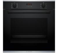 Bosch Forno Elettrico da Incasso Ventilato Multifunzione con Grill Pulizia Ecoclean 71 Litri 60 cm Classe A+ colore Nero - HBA274BB3F Serie 4
