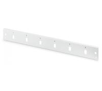 FO front plate for fiber optic panel (for DN-96200-QL) 6x LC duplex 1U, gray