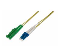 FO patch cord - duplex - E2000 (APC) to LC (UPC) NEW