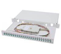 Digitus DN963323 Pannello Estraibile 19" per Fibra Ottica con 24 Connettori LC Duplex Om3