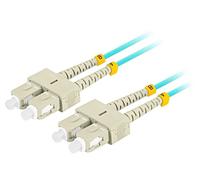 FO-SUSU-MD31-0020-TQ cavo patch in fibra ottica OM3 SC/UPC, entrambi i lati 2...