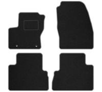 FO01-2 Set Tappetini Velluto STREAK Bianco per Ford C-Max II 2012-2015 tappeto m
