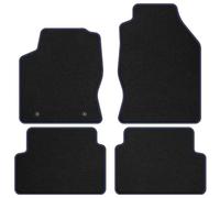 FO06-1 Set Tappetini Velluto Premium Opaco Blu per Ford Focus I 1998-2002 prima