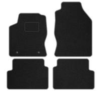 FO06-1 Set Tappetini Velluto STREAK Bianco per Ford Focus I 1998-2002 prima del