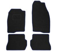 FO11-1 Set Tappetini Velluto STREAK Blu per Ford Fusion 2002-2005 prima del lift