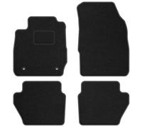 FO26-1 Set Tappetini Velluto STREAK Grigio per Ford Fiesta VI 2008-2012 Fissaggi