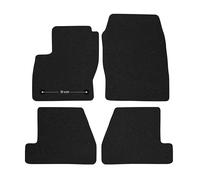 FO34-1 Set Tappetini Velluto Premium Pelle Bianca per Ford Focus III 2011-2018 3