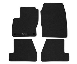 FO35-1 Set Tappetini Velluto Premium Pelle Blu per Ford Focus III 2011-2018 33,5