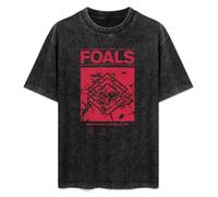 Foals 'Everything Not Saved Will Be Lost/Diamond Flower' T T-Shirt Black 3XL