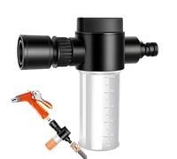 Foam Cannon ABS 5.91x5.71in Wash Foamer Adjustable Sprinkler and Integrated Scale Precision Foam Dispensing Tool For Efficient Lawn and Plant Care, Hose Spray Nozzle For Garden, Lawn, Patio