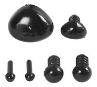 Foam Clay Heads, Black, One Size