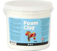 Foam Clay®, pasta di argilla da modellare, bianca, 560 g