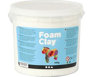 Foam Clay®, pasta di argilla da modellare, bianca, 560 g