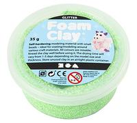 Foam Clay®, verde, glitter, 35 g
