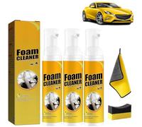 Foam Cleaner for Car,Magic Foam Cleaner,Car Foam Cleaner,Super Magic Stain Remover Foam Cleaner,Multi-Purpose Foam Cleaner,All Around Master Foam Cleaner,Car Cleaner Interior Kit (30ML*3)
