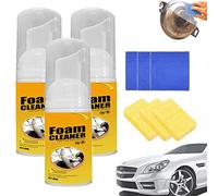 Foam Cleaner Schiuma Spray Multiuso,Foam Cleaner Schiuma Spray,Car Magic Foam Cleaner,All Purpose Cleaner Auto (150ml, 3pcs)