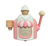 Foam Cone Machine - 10 Inch Bathtub Soap Dispenser for Creative , Manual Pump Mechanism with Material, Splashing Station for Home Indoor Playtime Backyard Birthday