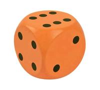 Foam Dice - Large Play Dice Single Piece Soft Scuff Free PU | 15cm A Fun-Filled, Classroom Teaching Aids Educational Toy For Game Nights And Learning Toys