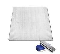 Foam Foil Mat For Camping | 78.7x78.7 Inch Waterproof Large - Thermal Tent Sleeping Mat - For Campers Hikers Women Men Backpacking Hiking Music Festival Beach Home Car Living Room