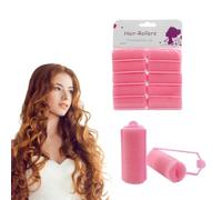 Foam Hair Rollers, Heatless Hair Curlers, Soft Sponge Curlers For Styling | Soft sponge hair rollers create curls and waves without heat, with flexible designs for home or salon styling and overnight u