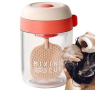 Foam Maker, Electric Dispenser, Bubble Frother, Rechargeable Skincare Tool, 3.94x4.53 Inches, Lightweight Portable Bottle, Ideal for Beauty Routine Travel Shower Bath Makeup Cleansing Use