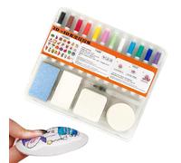 Foam Painting Kit Kids | 3D Effect Multi-Function Soft Arts with Marker | Puffy Paint Pens - for Adult Boys Girls Easter Thanksgiving Holiday Party Garden Indoor Home Vacation