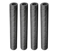 Foam Pipe Wrap Tubes - 4-Pack Heatproof Insulation Sleeve, Multi-Functional Protective Cover for Pipes, Rods, Rails, Handles | Outdoor Swimming Gear, Patio Yard Garden, Pool and Home Maintenance Acces